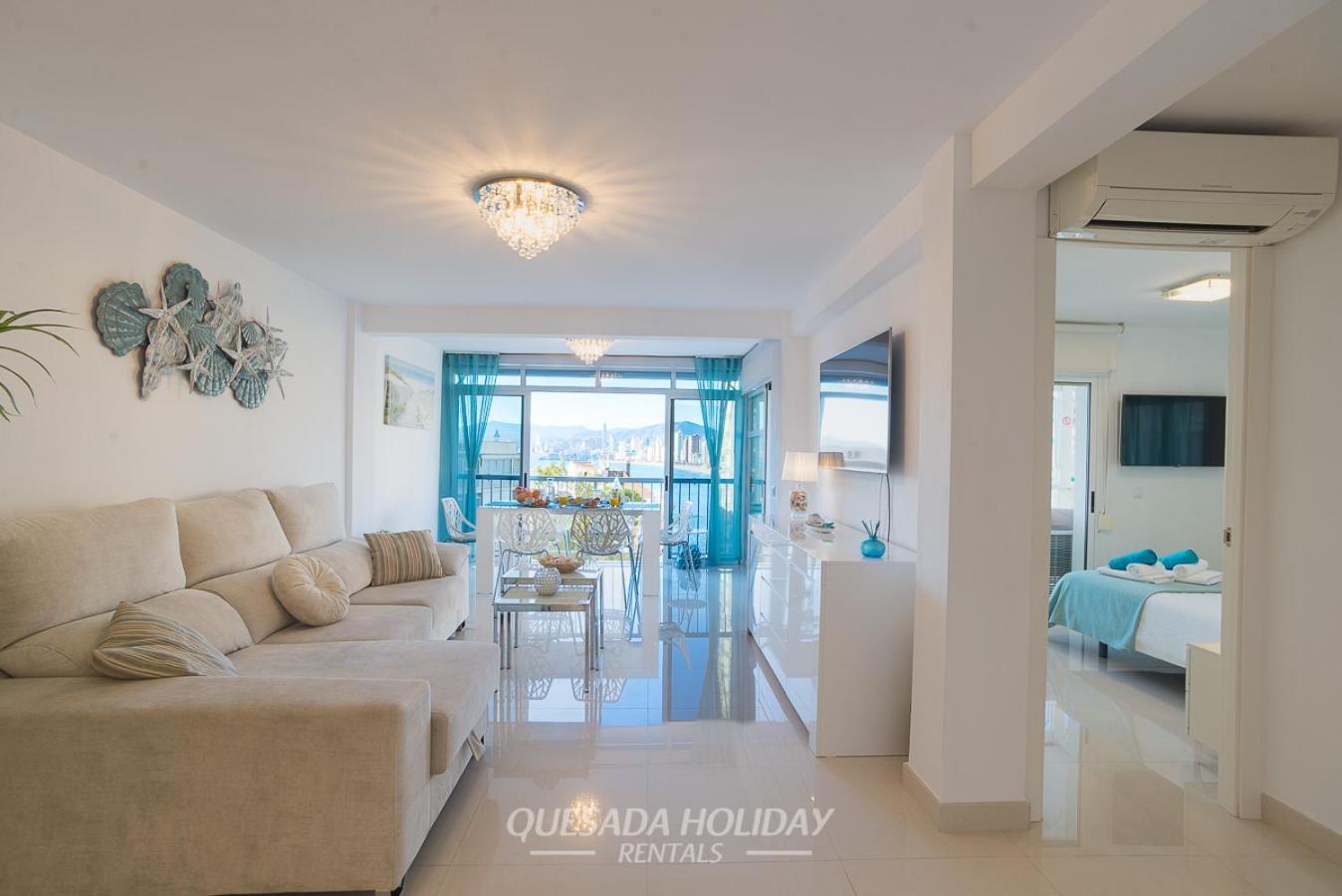 Halcon Deluxe 3-A Appartement Benidorm Buitenkant foto