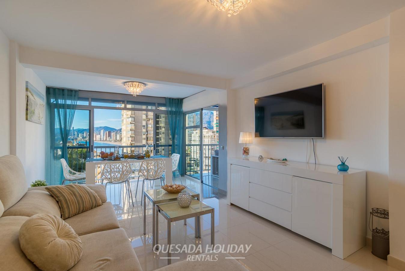 Halcon Deluxe 3-A Appartement Benidorm Buitenkant foto