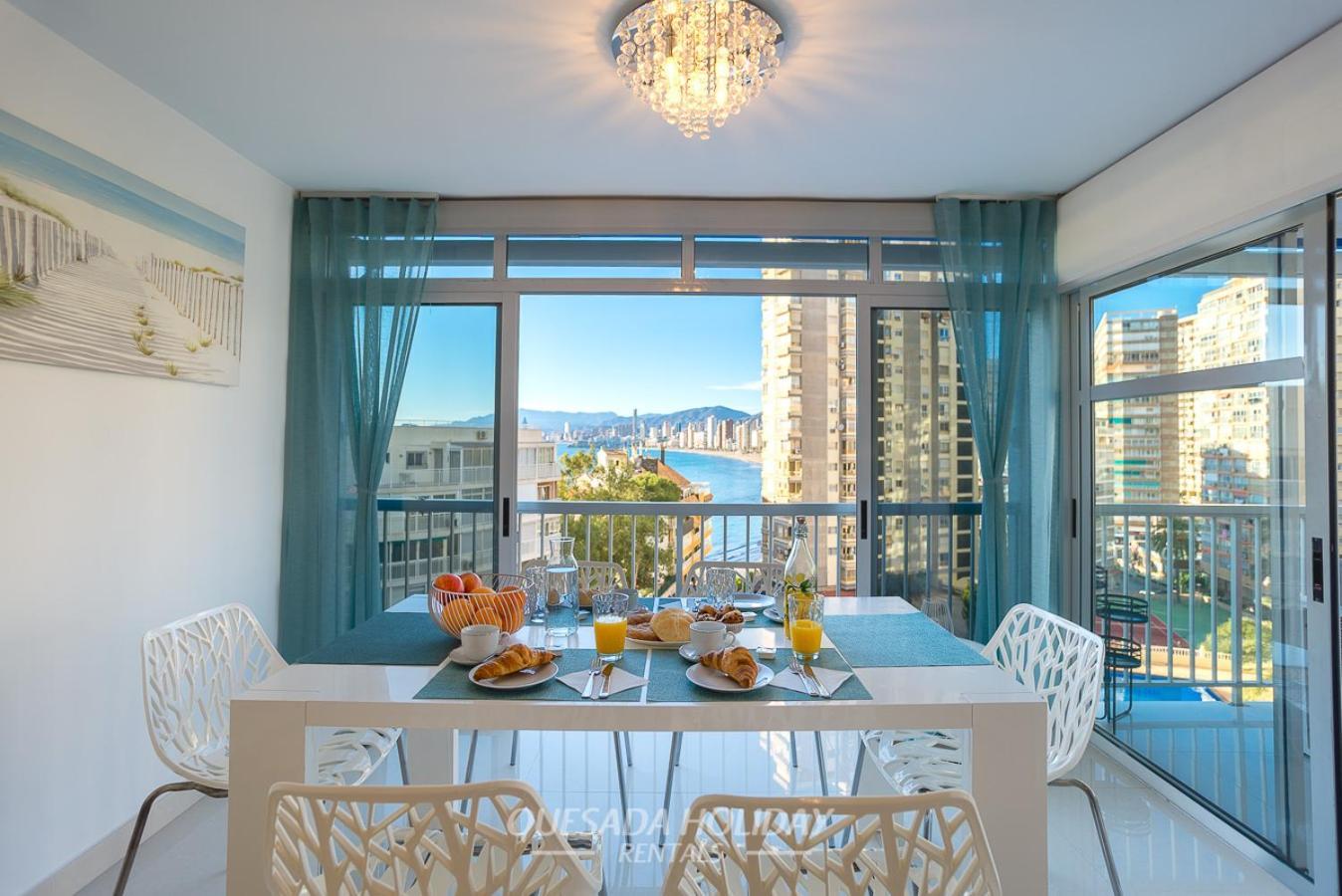 Halcon Deluxe 3-A Appartement Benidorm Buitenkant foto